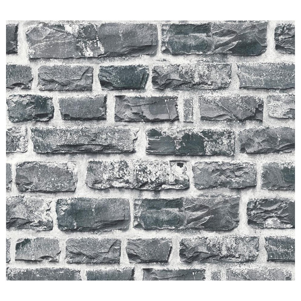 PAPEL PINTADO DISBAR ELEMENTS QUARRY ANTRACITA/BLA