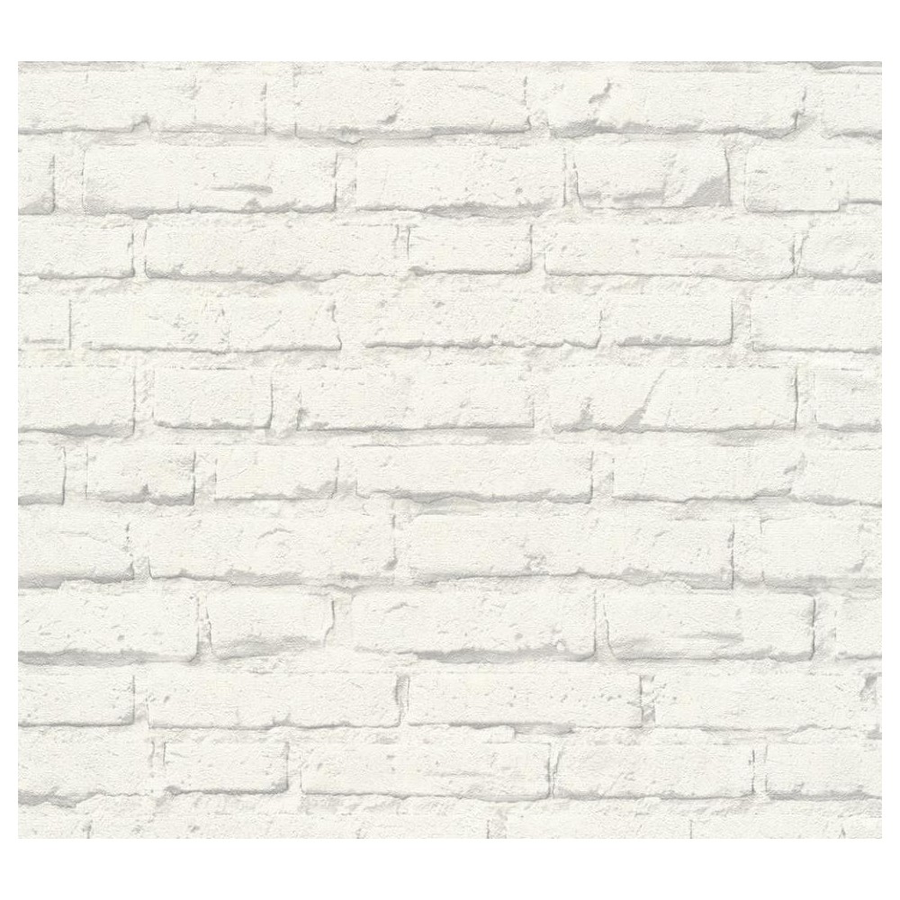 PAPEL PINTADO DISBAR ELEMENTS BRICK & STONE BL/GRI