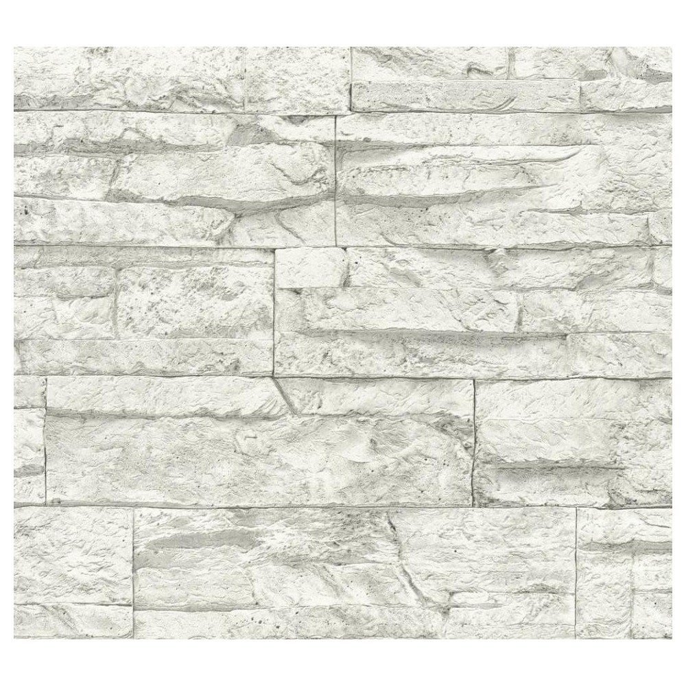 PAPEL PINTADO DISBAR ELEMENTS FOSSIL GRIS/MARFIL