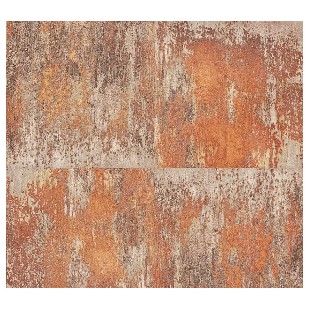 PAPEL PINTADO DISBAR ELEMENTS MATURED OCRE/PLATA