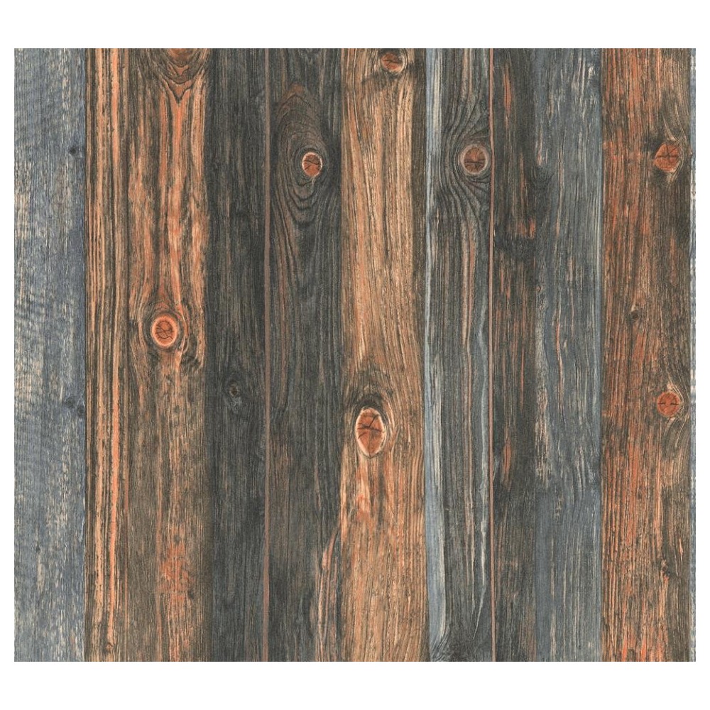 PAPEL PINTADO DISBAR ELEMENTS ENJOY OCRE/TEJA