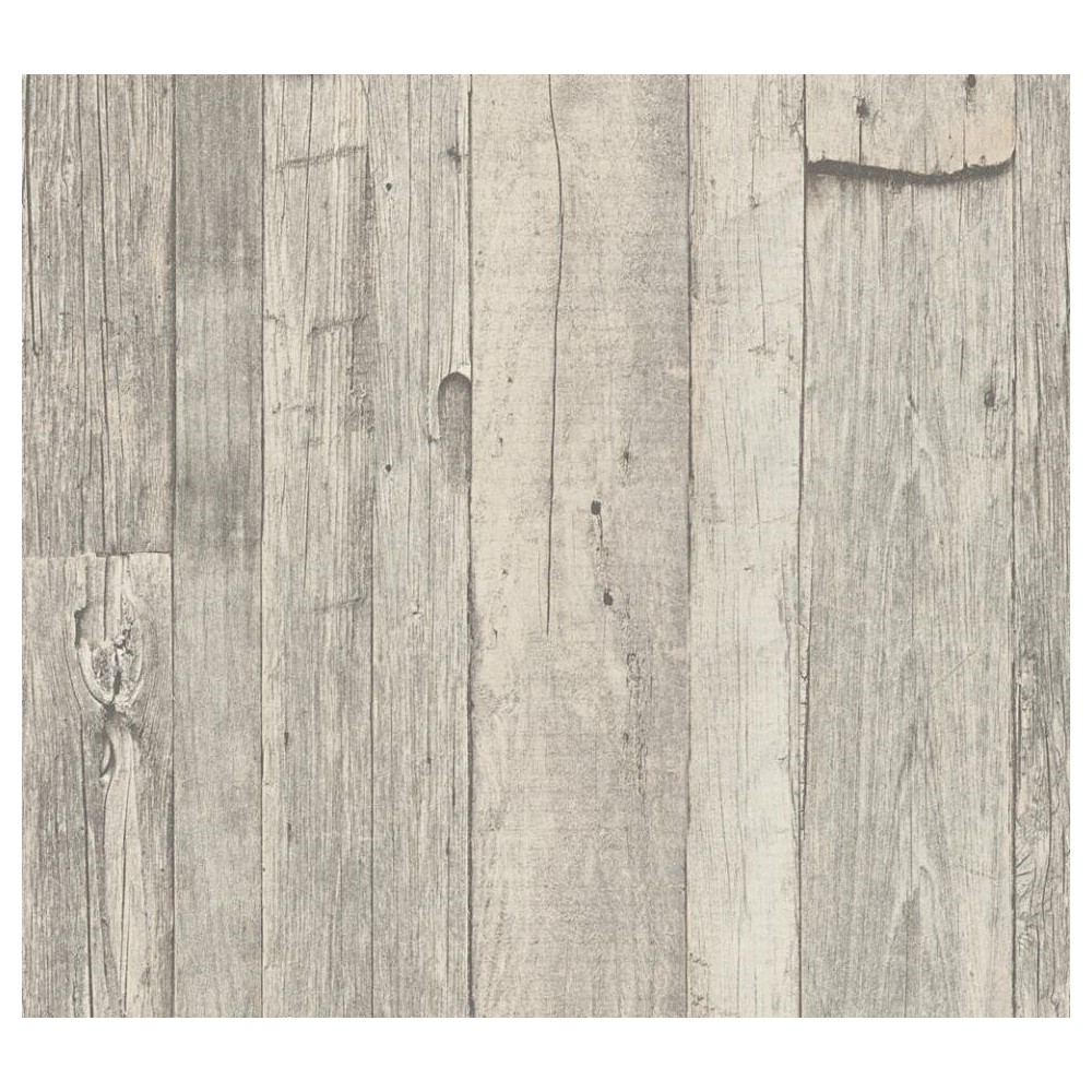 PAPEL PINTADO DISBAR ELEMENTS NATURAL GRIS/BLANCO