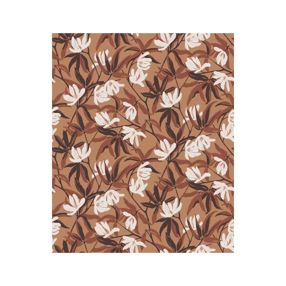 PAPEL PINTADO COORDONNE GOJA JULIA TERRA TABAC/BLA