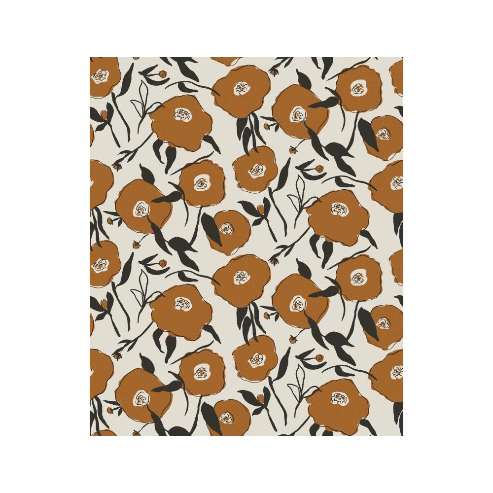 PAPEL PINTADO COORDONNE GOJA BUNTA TERRA OCRE/MARF