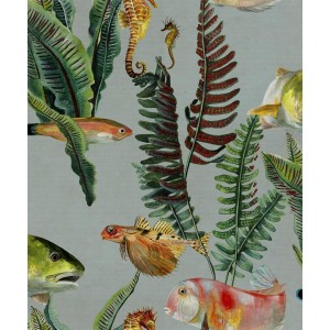 PAPEL PINTADO COORDONNE NATURAE BANK OF FISH VE/AM