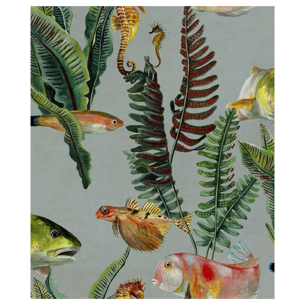 PAPEL PINTADO COORDONNE NATURAE BANK OF FISH VE/AM