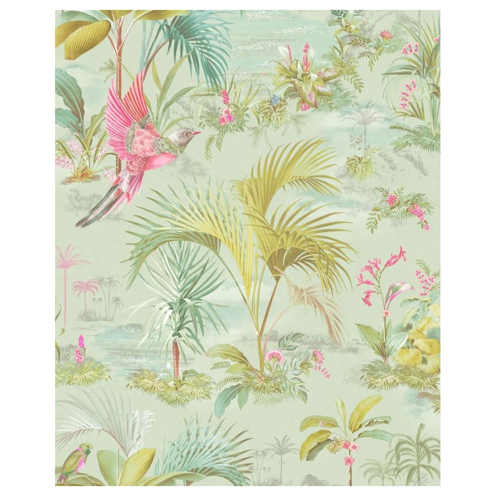 PAPEL PINTADO EIJFFINGER PIP STUDIO V PALM GREEN