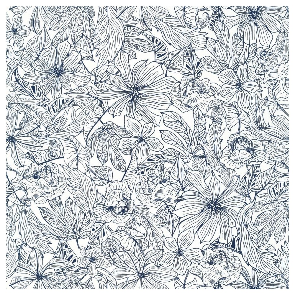 PAPEL PINTADO CASELIO ONLY BLUE TROPICAL SUN BL/AZ