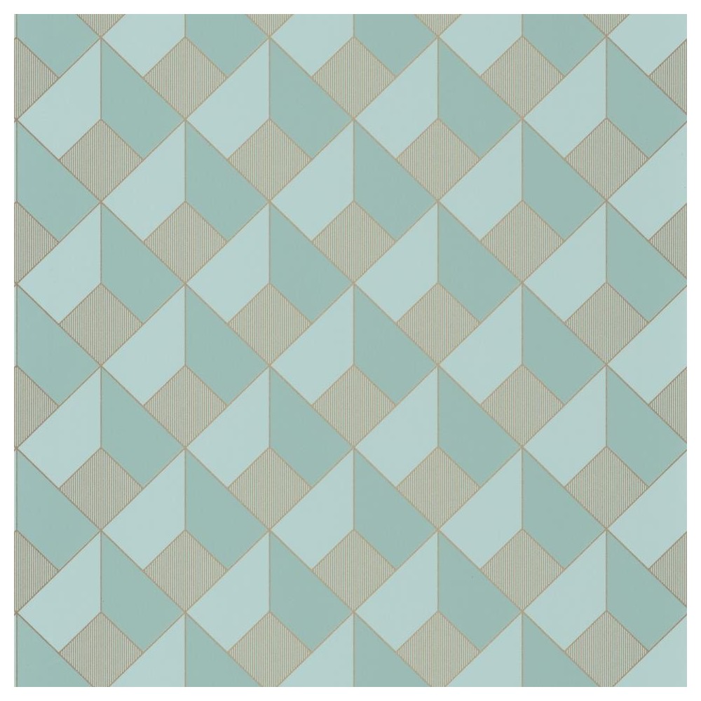 PAPEL PINTADO CASELIO ONLY BLUE SQUARE CEL/DOR