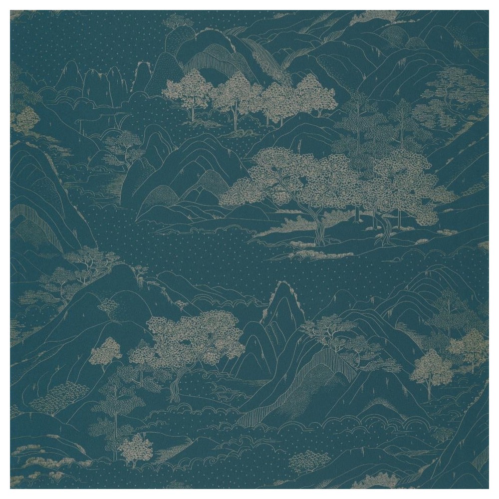 PAPEL PINTADO CASELIO ONLY BLUE JOURNEY AZ/DOR