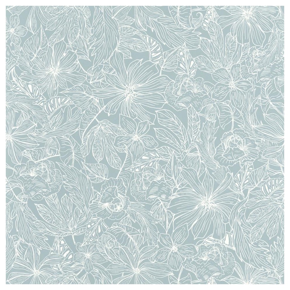 PAPEL PINTADO CASELIO ONLY BLUE TROPICAL SUN CE/BL