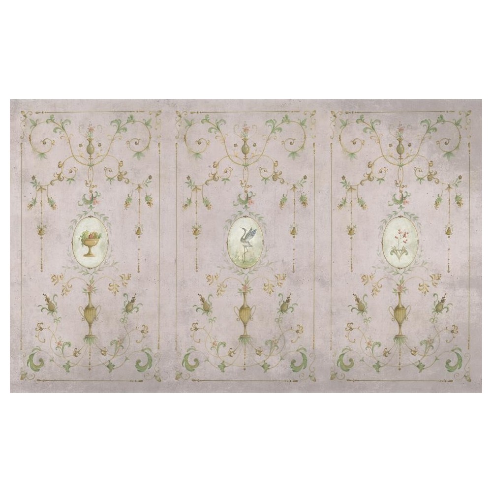 MURAL COORDONNE RANDOM CHINO MIRTO ROSA