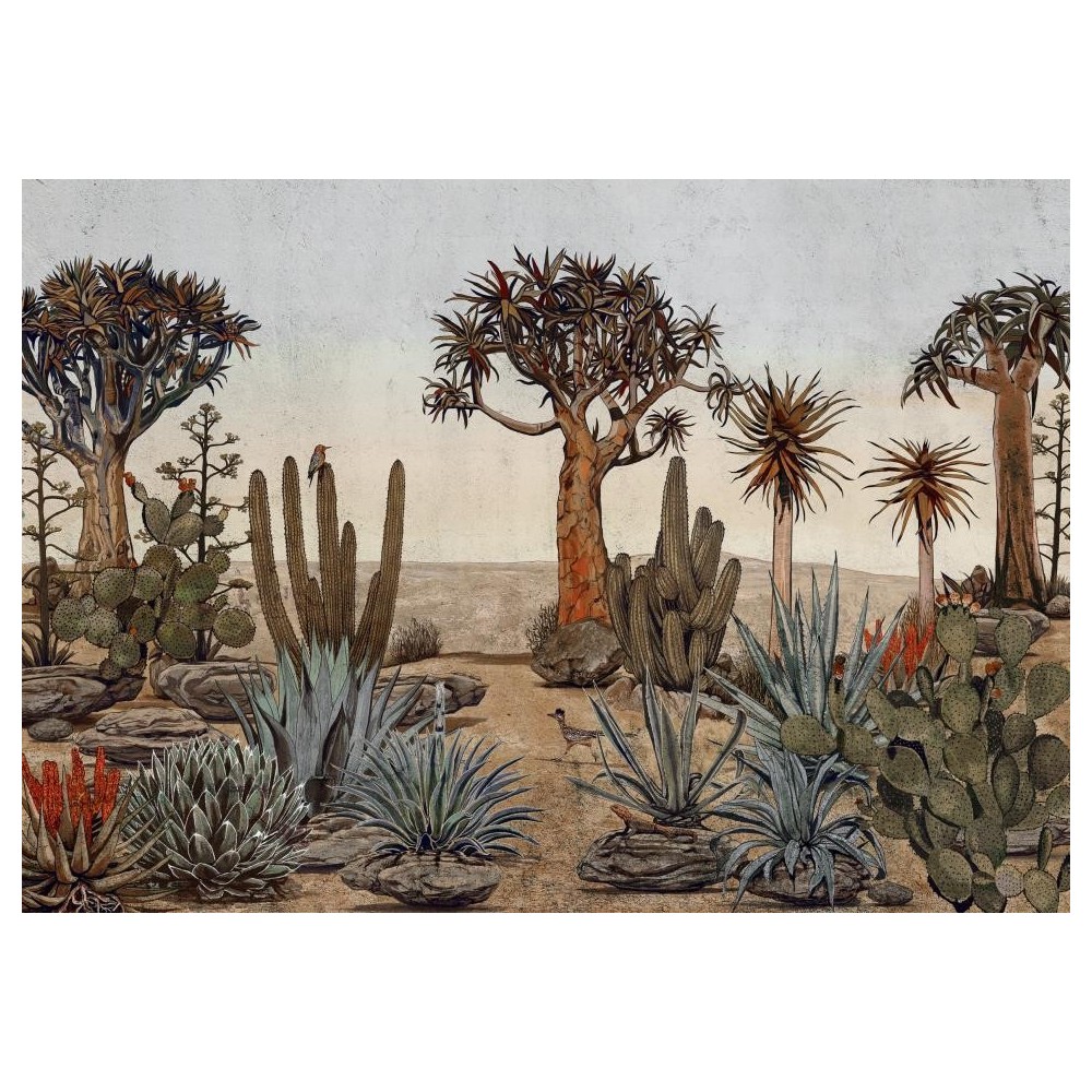 MURAL COORDONNE RANDOM CHINO MEIJI MARRON