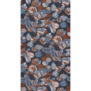 PAPEL PINTADO CASADECO 1930 TULIPE AZ/NAR