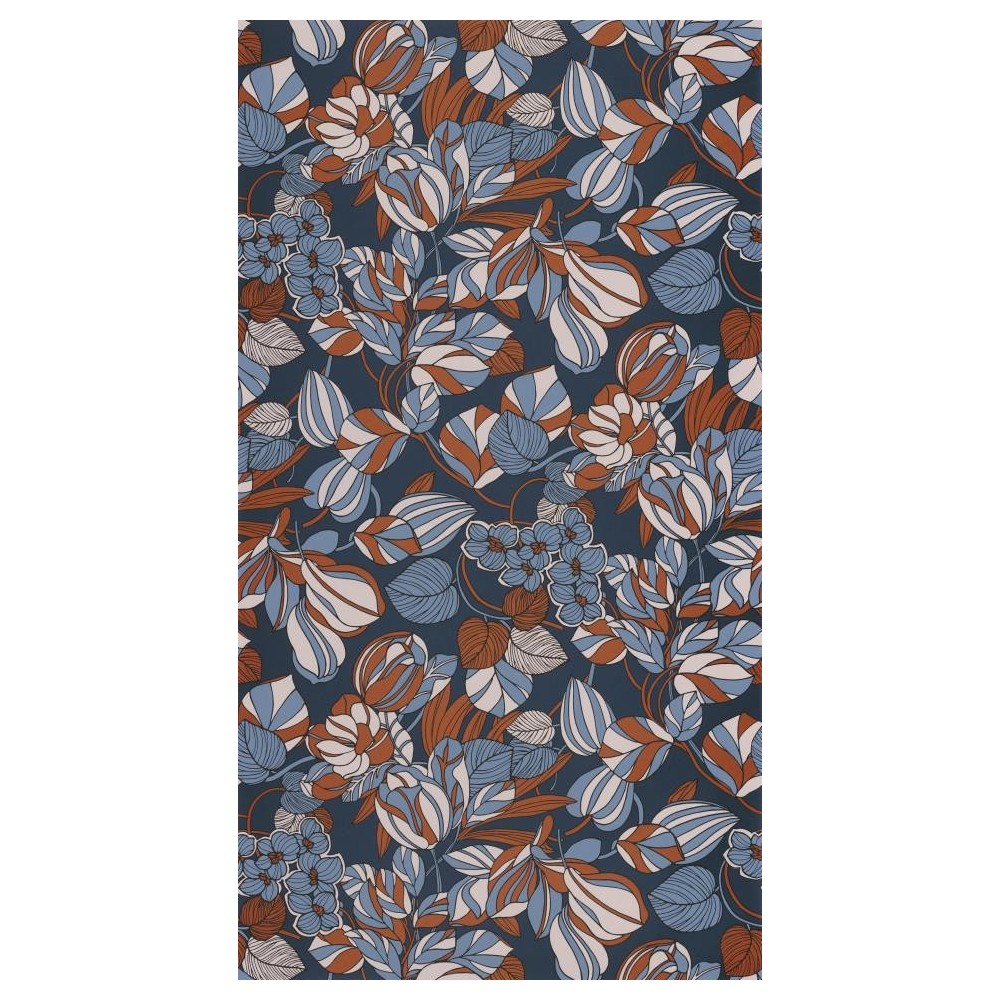 PAPEL PINTADO CASADECO 1930 TULIPE AZ/NAR