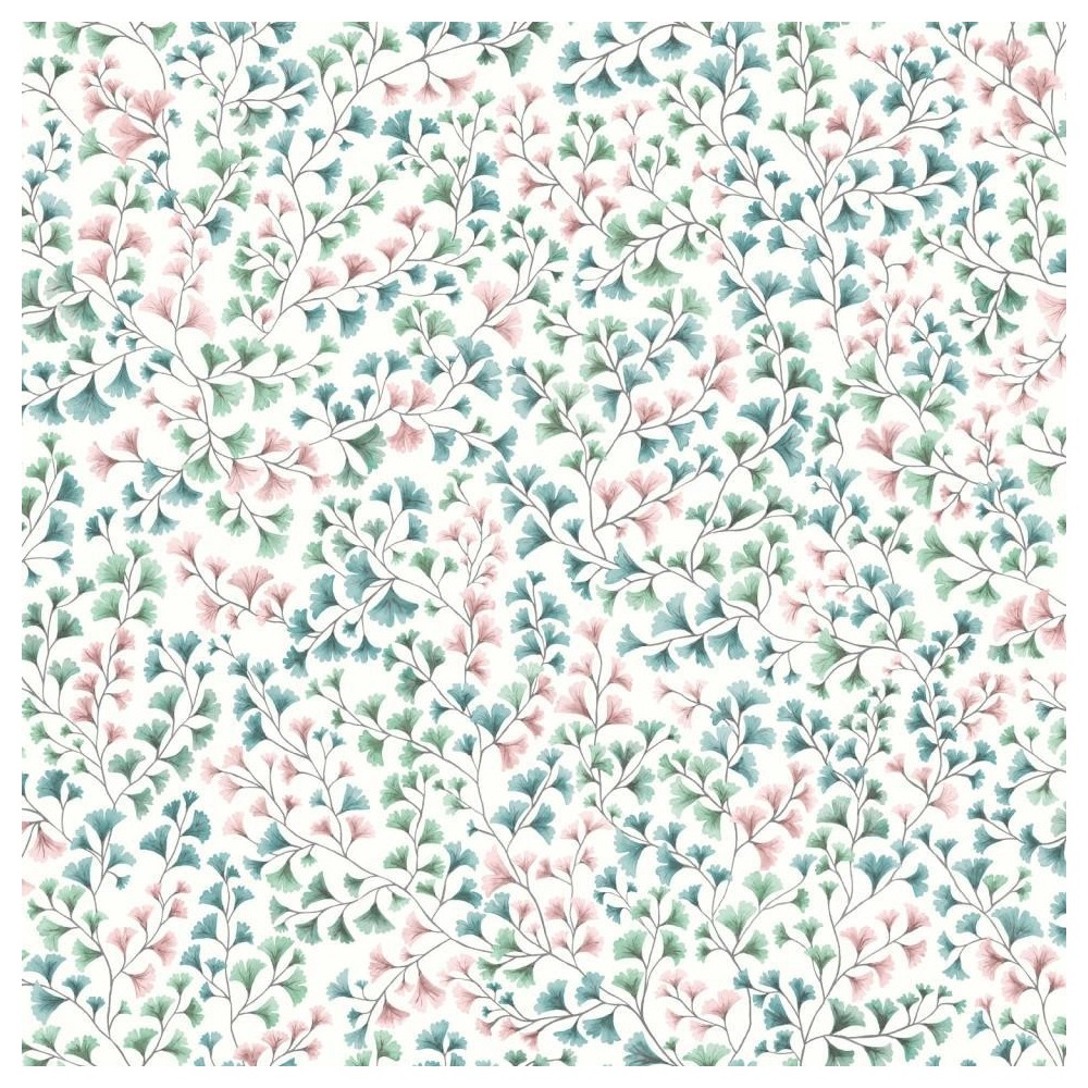 PAPEL PINTADO COLE & SON BOTANICAL MAIDENHAIR VERD