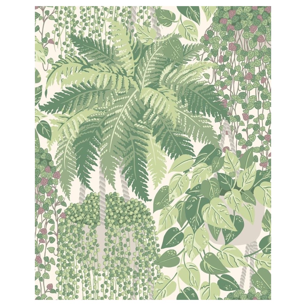 PAPEL PINTADO COLE & SON BOTANICAL FERN VER/MORA