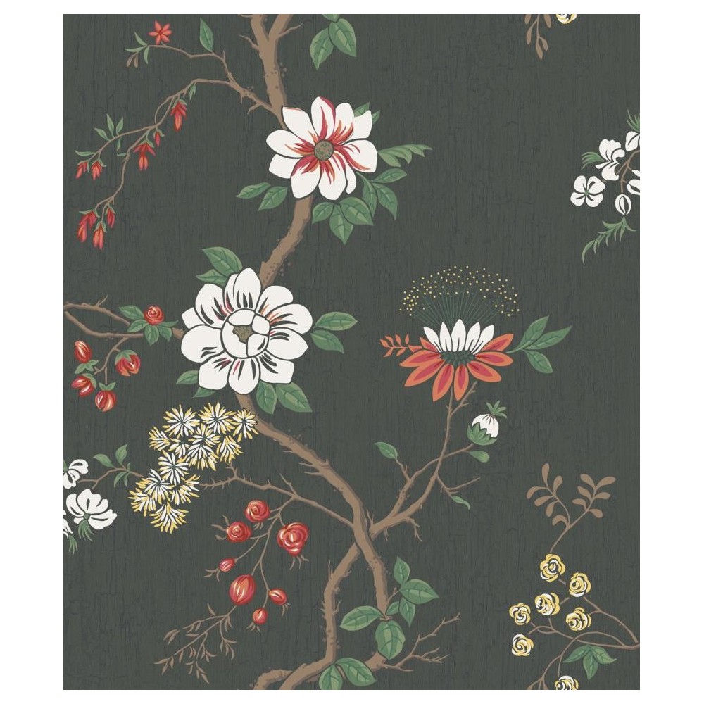 PAPEL PINTADO COLE & SON BOTANICAL CAMELLIA NE/BL