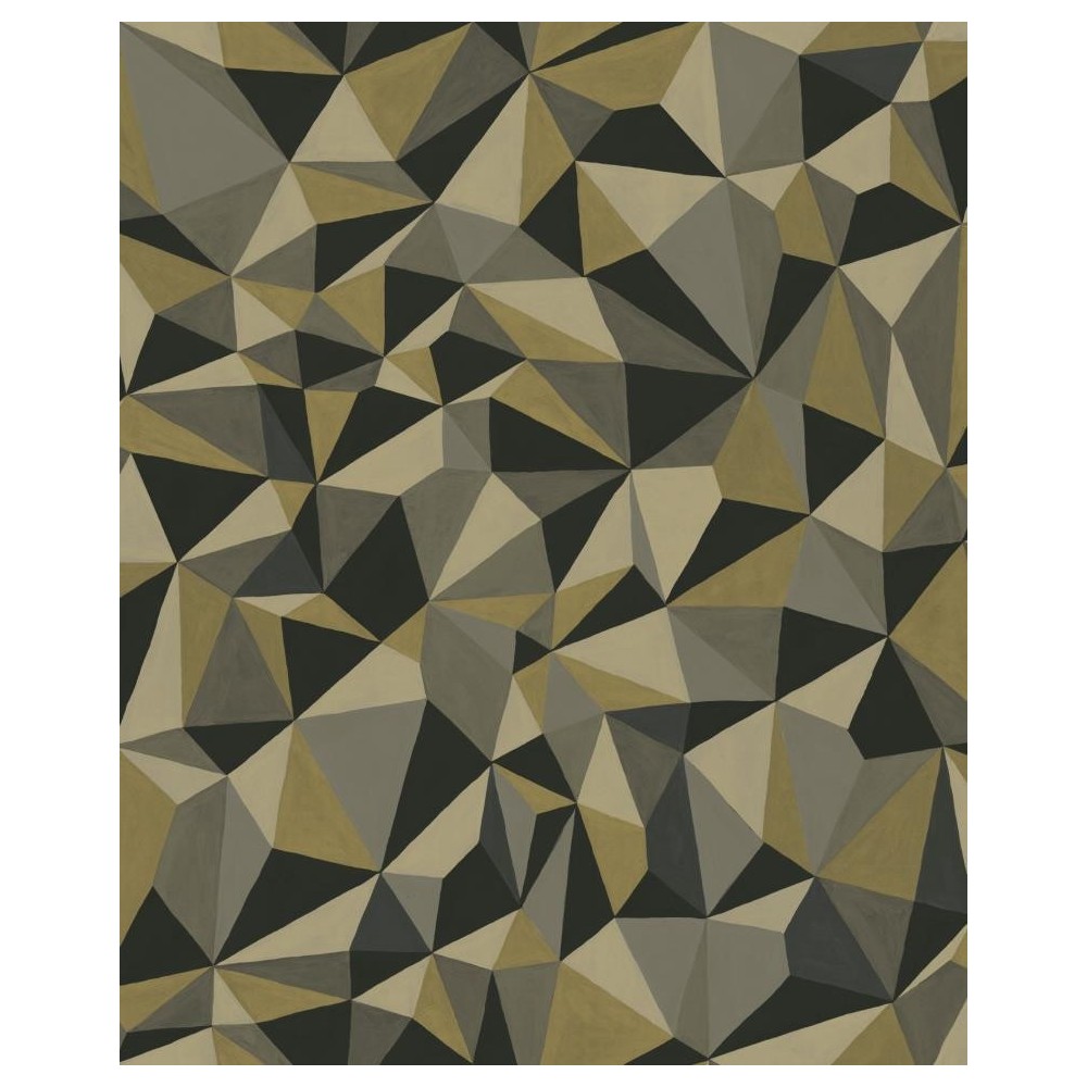 PAPEL PINTADO COLE & SON CURIO QUARTZ DOR/NEG