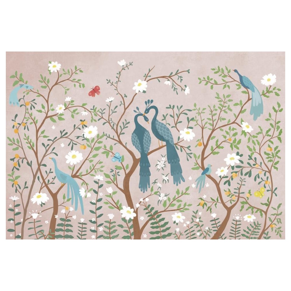 MURAL COORDONNE RANDOM KIDS EDO KIDS PINKY