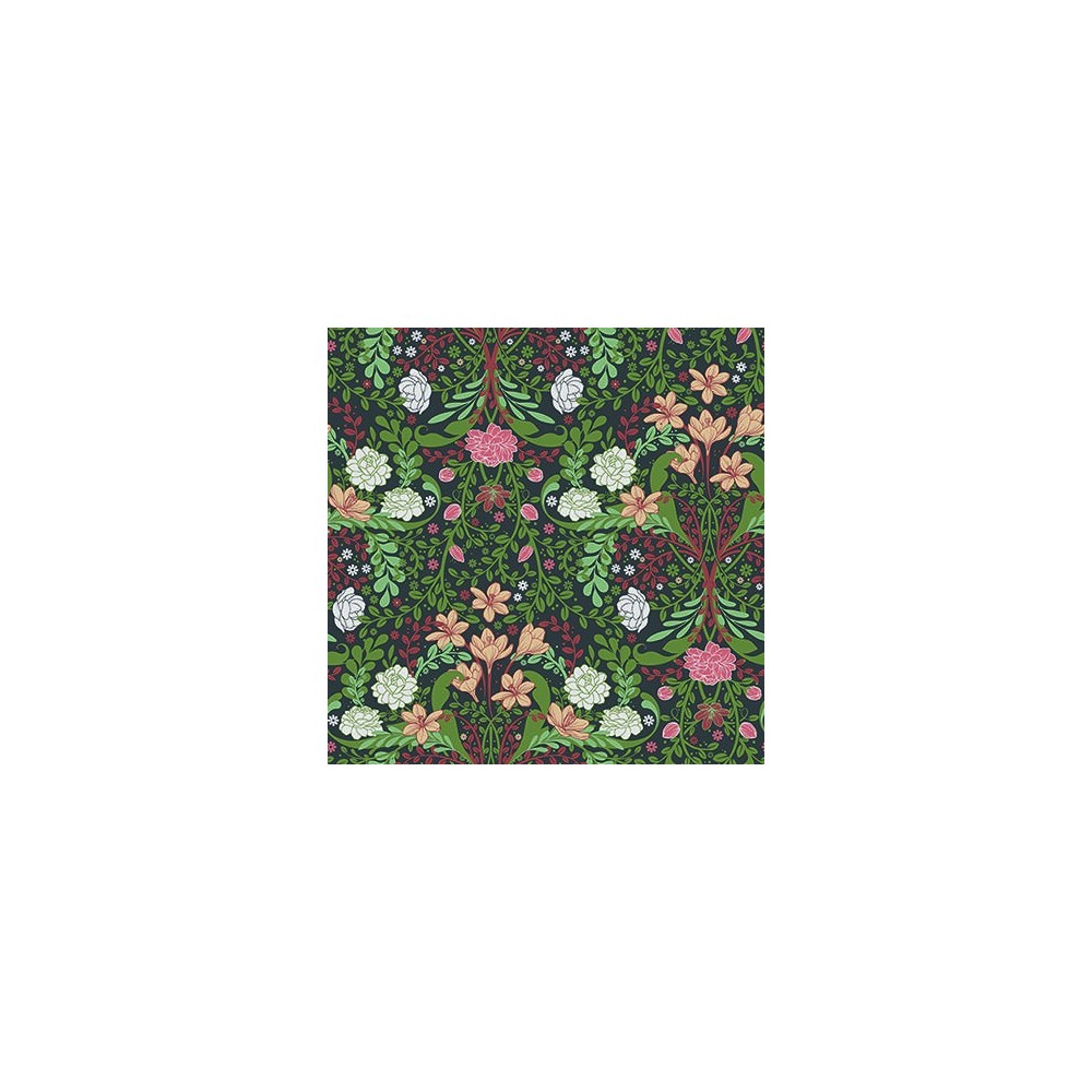 PAPEL PINTADO TRES TINTAS SUNANÖ FROSO MAR/VER/NAR