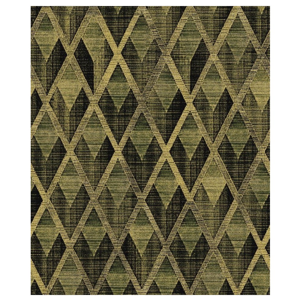 PAPEL PINTADO KHROMA CABINET FACET JUNGLE DOR/NEG