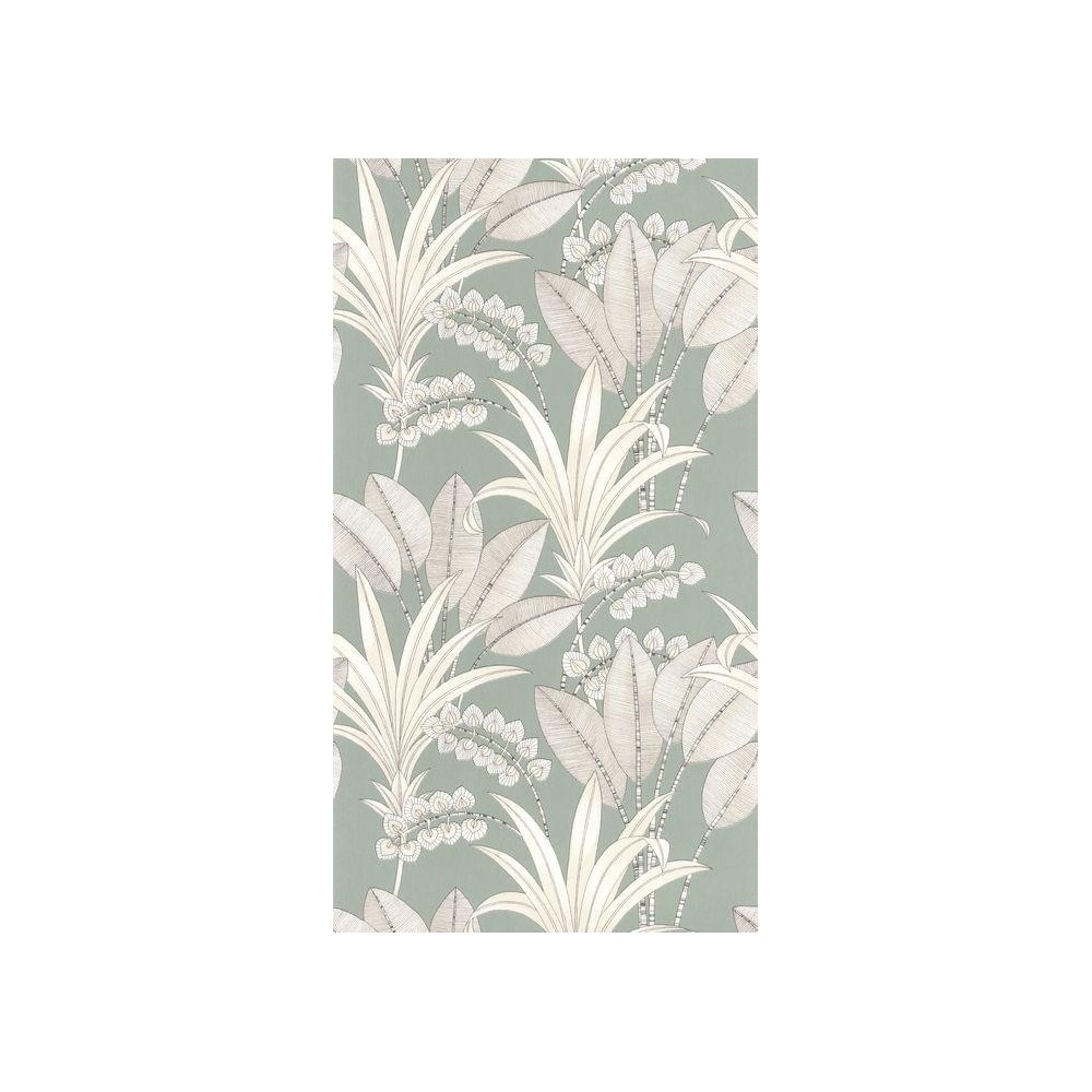 PAPEL PINTADO CASADECO NICARAGUA PALMA VERDE AGUA