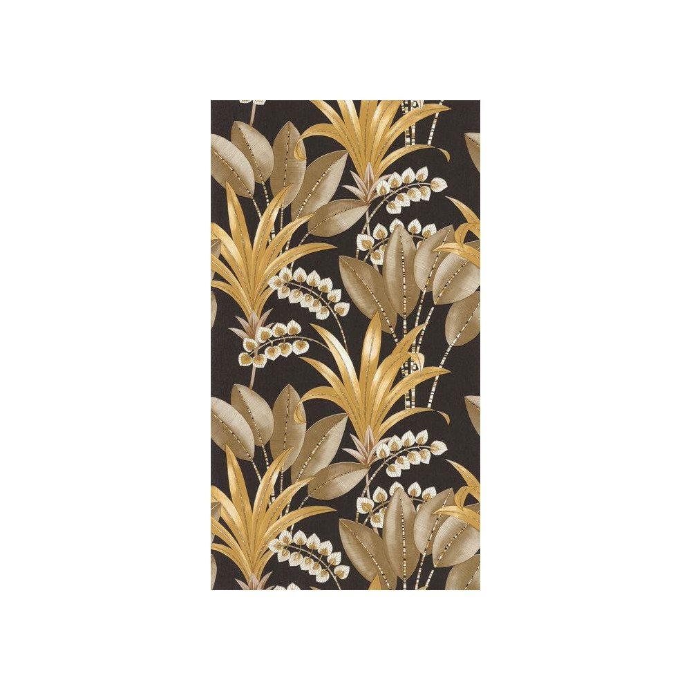 PAPEL PINTADO CASADECO NICARAGUA PALMA NEG/AMA