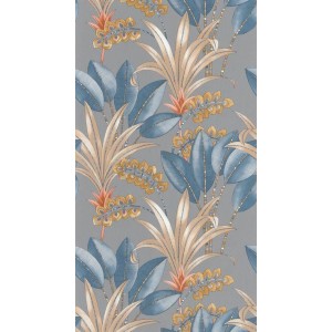 PAPEL PINTADO CASADECO NICARAGUA PALMA AZ/GR/AM