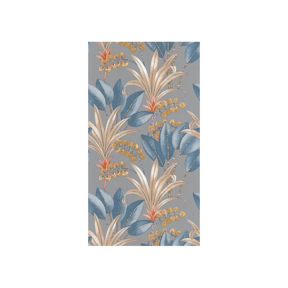 PAPEL PINTADO CASADECO NICARAGUA PALMA AZ/GR/AM